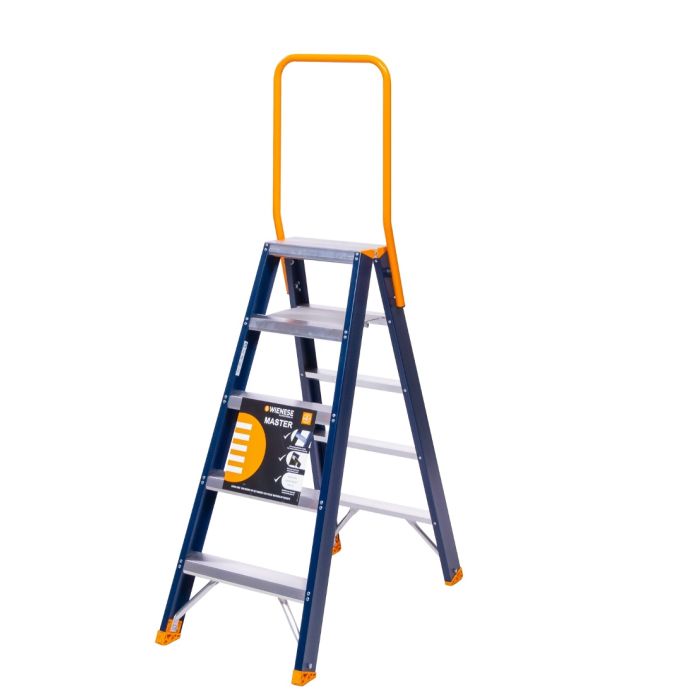 Wienese Master trap dubbel oploopbaar 2x5 treden