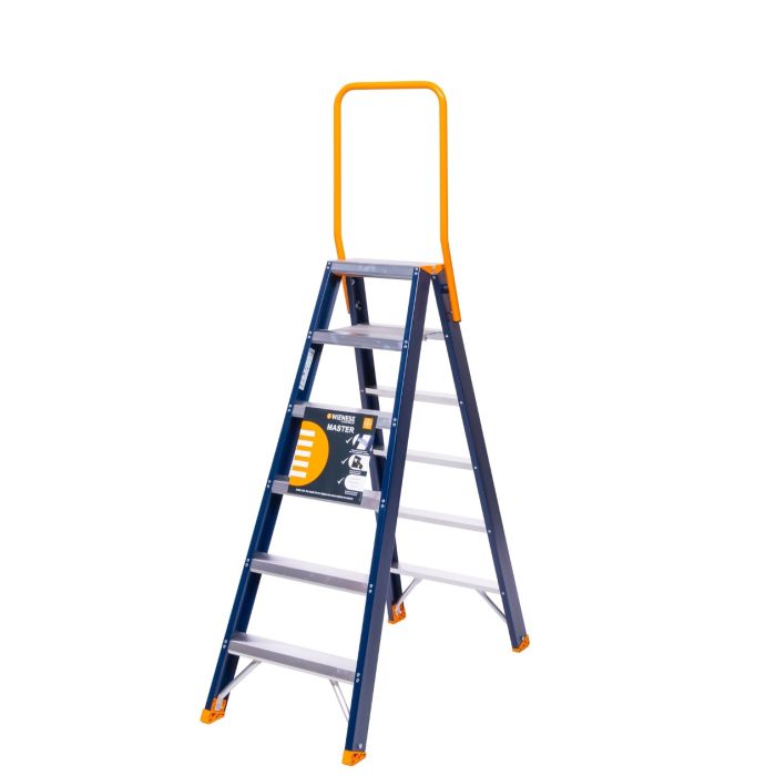 Wienese Master trap dubbel oploopbaar 2x6 treden