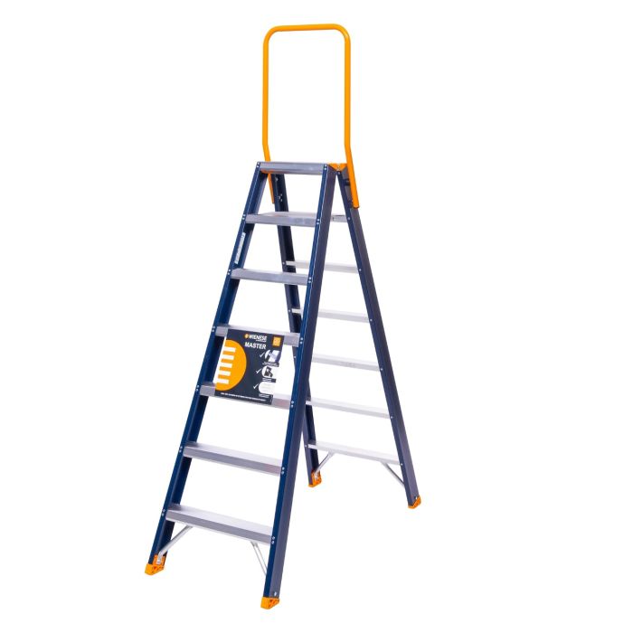 Wienese Master trap dubbel oploopbaar 2x7 treden