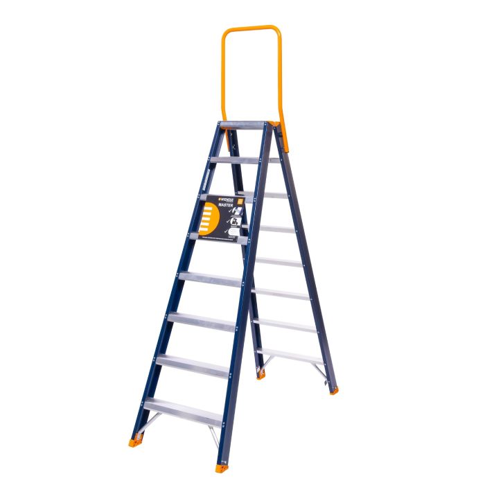 Wienese Master trap dubbel oploopbaar 2x8 treden