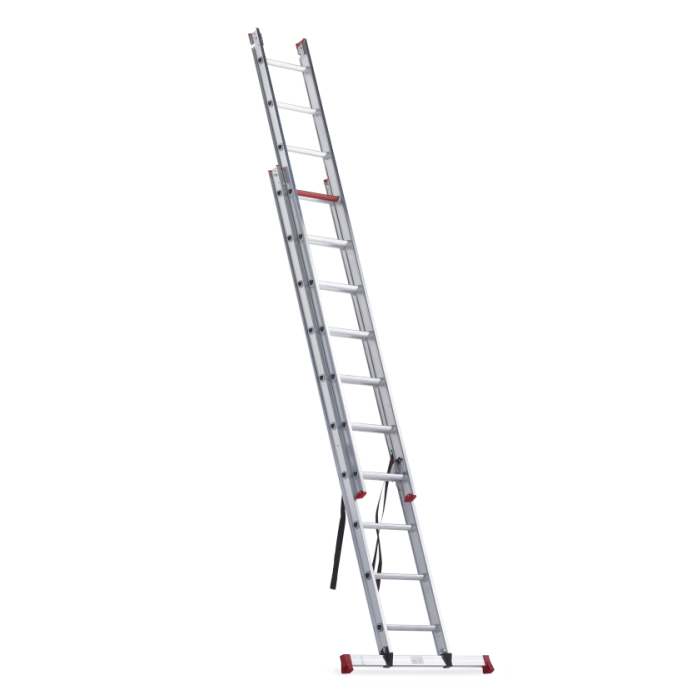 Altrex All Round dubbele ladder ongecoat 2x8 treden