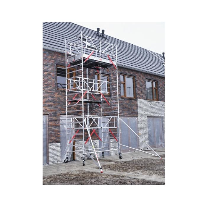 Altrex RS52 135x245 10,2M WH Fiber-Deck® incl. Aanhanger DeLuxe