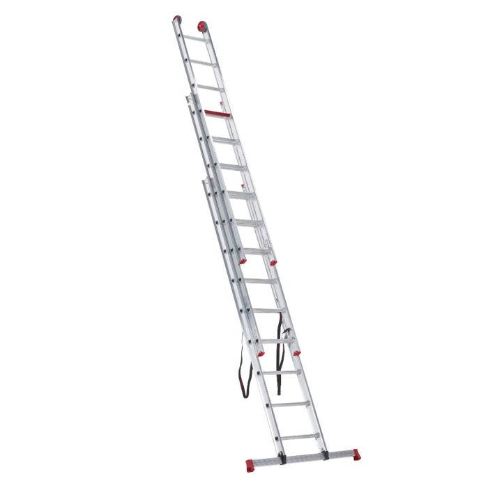 Altrex All Round driedubbele ladder ongecoat 3x9 treden