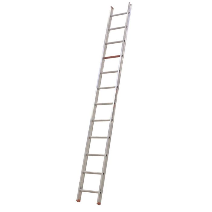 Altrex All Round enkele ladder ongecoat 1x12 treden