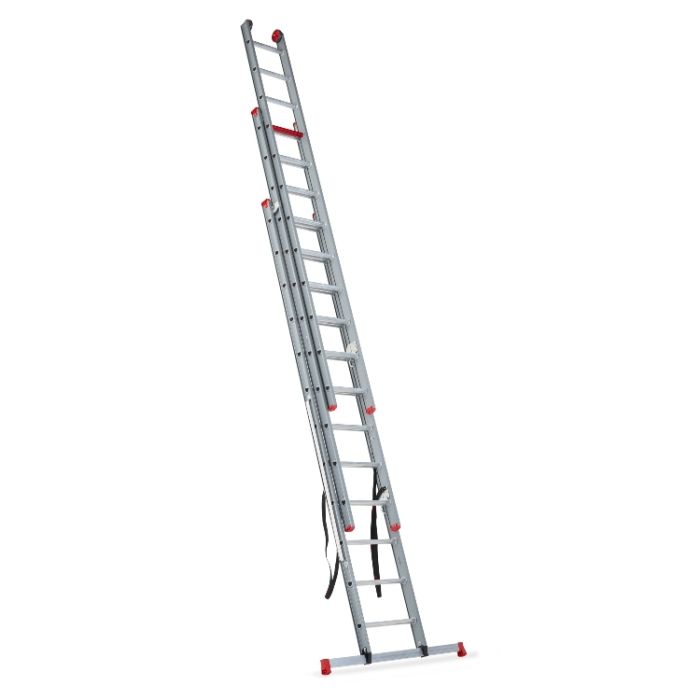 Altrex Atlantis driedubbele ladder gecoat 3x12 treden
