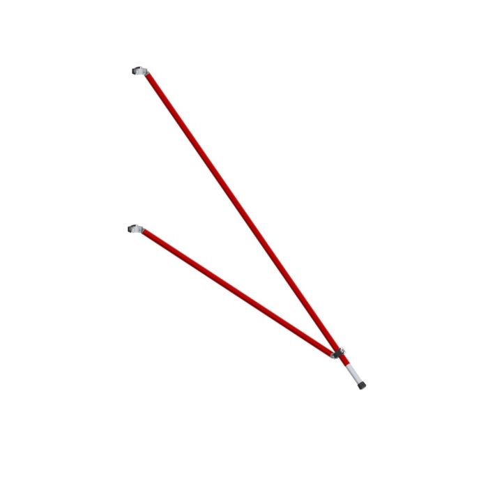 Altrex RS52-TX steiger 1.35 x 2.45 x 12.20WH Fiber-Deck inclusief Steigeraanhanger DeLuxe