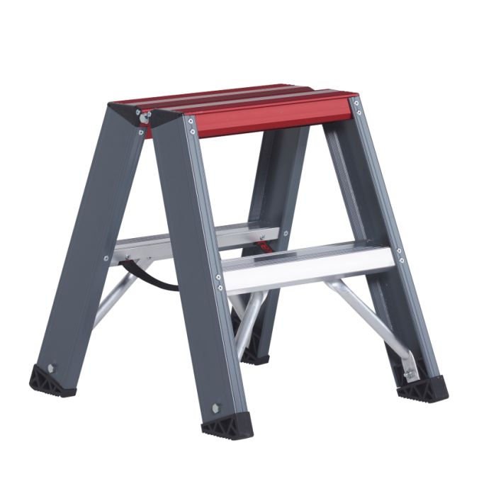 Altrex Falco trap dubbel oploopbaar 2x2 treden(zonder beugel) FDO2