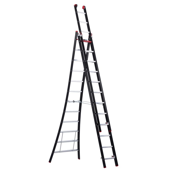 Altrex Nevada reformladder driedelig 3x12 treden
