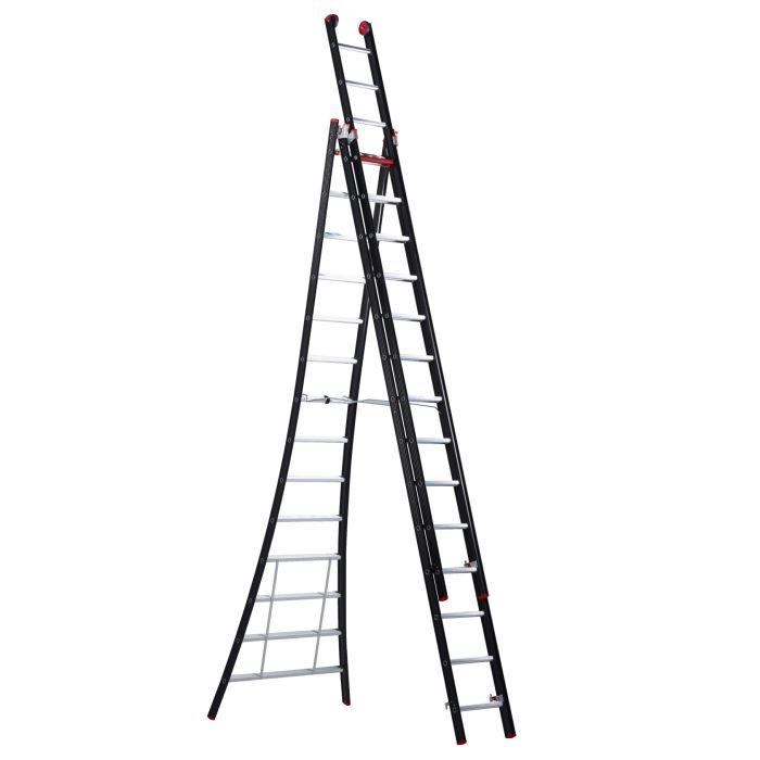 Altrex Nevada reformladder driedelig 3x14 treden