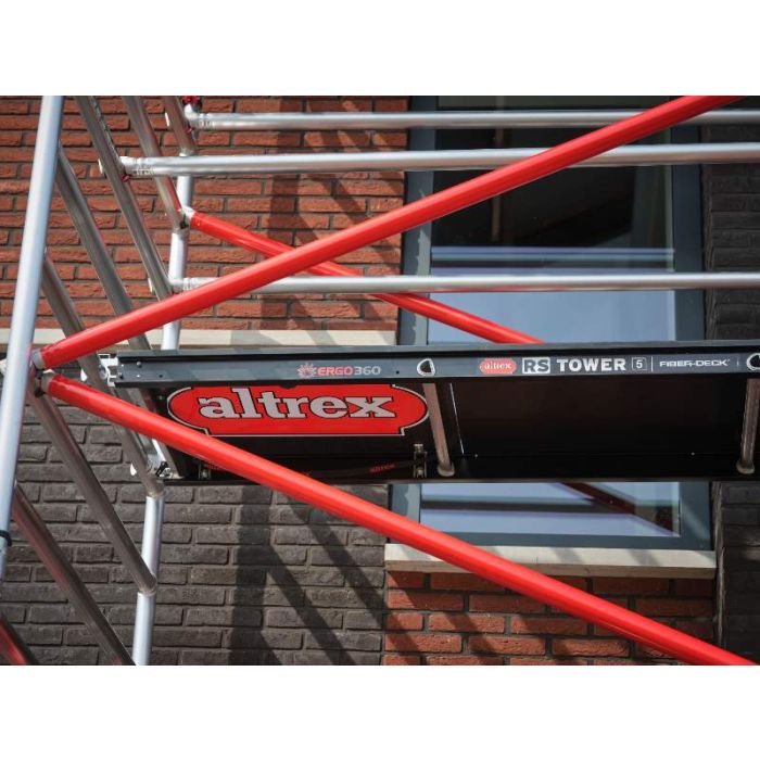 Altrex RS52 1.35 x 2.45 x 10.20WH FiberDeck incl. Steigeraanhanger DeLuxe