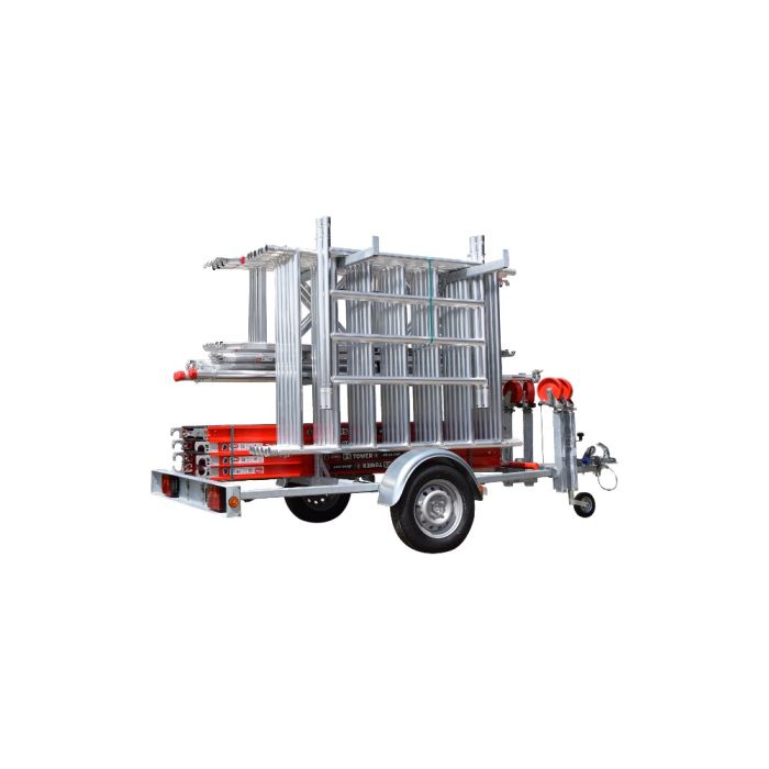 Altrex RS42-X Safe-Quick met Steigeraanhanger Basic 1.35 x 2.45 x 10.20 werkhoogte