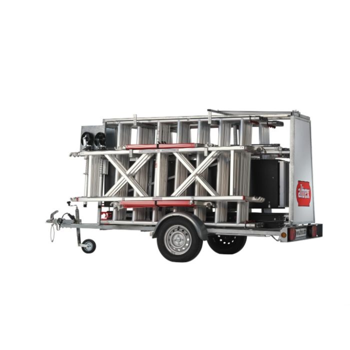 Altrex RS52 135x245 10,2M WH Fiber-Deck® incl. Aanhanger DeLuxe