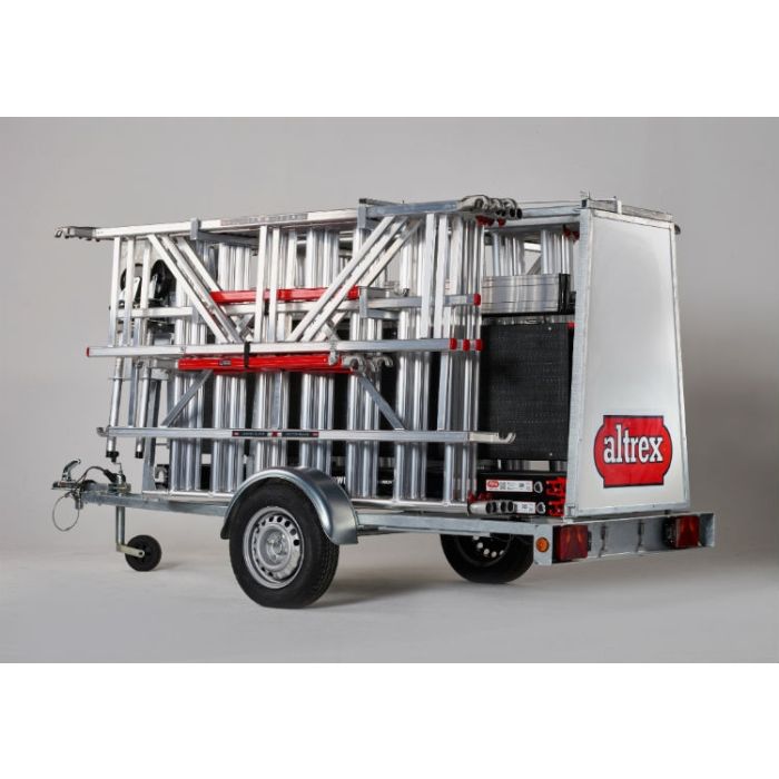 Altrex RS52 135x245 7,2M WH Fiber-Deck® incl. Aanhanger DeLuxe