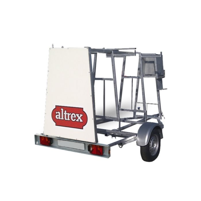 Altrex RS52 135x245 7,2M WH Fiber-Deck® incl. Aanhanger DeLuxe