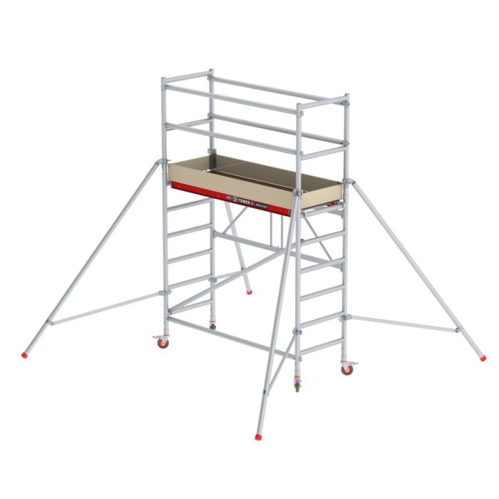 Altrex vouwsteiger 4 meter werkhoogte incl. stabilisatoren