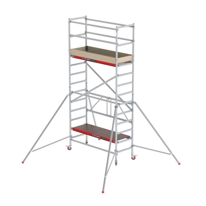 Altrex vouwsteiger 4.80 meter werkhoogte incl. stabilisatoren