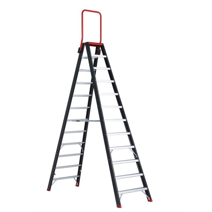 Altrex Taurus trap dubbel oploopbaar 2x12 treden TDO12