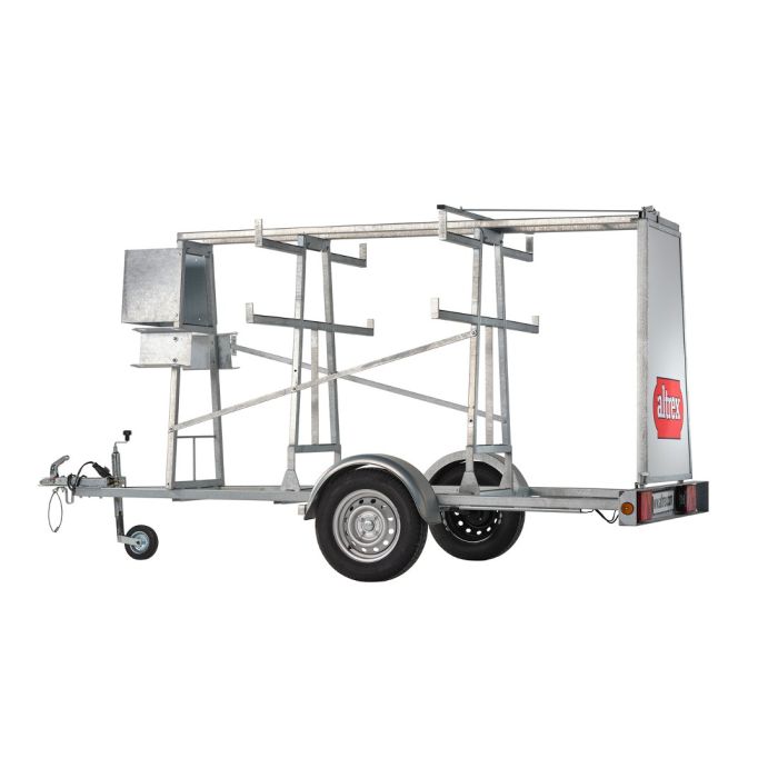 Altrex RS52-TX steiger 1.35 x 3.05 x 11.20WH Fiber-Deck inclusief Steigeraanhanger DeLuxe