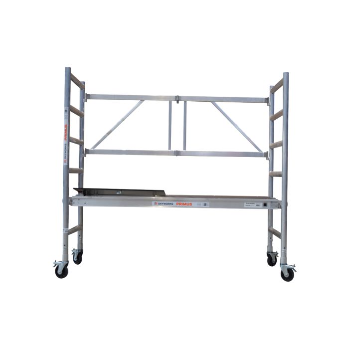 Kamersteiger 3M werkhoogte incl. platform met luik