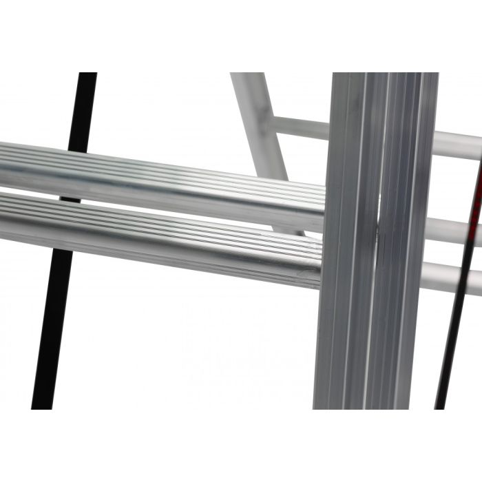 Altrex All Round dubbele ladder ongecoat 2x8 treden