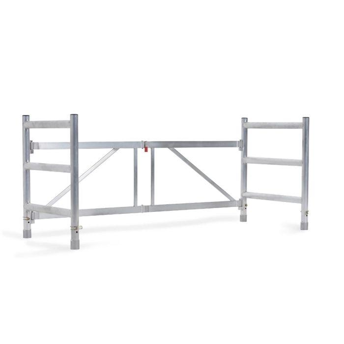 Altrex kamersteiger met opzetstuk (4M WH) incl. platform met luik