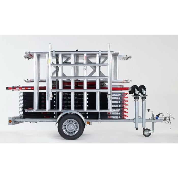 Altrex steiger RS52-Basic 1.35 x 2.45 x 10.20WH incl. Open Steigeraanhanger