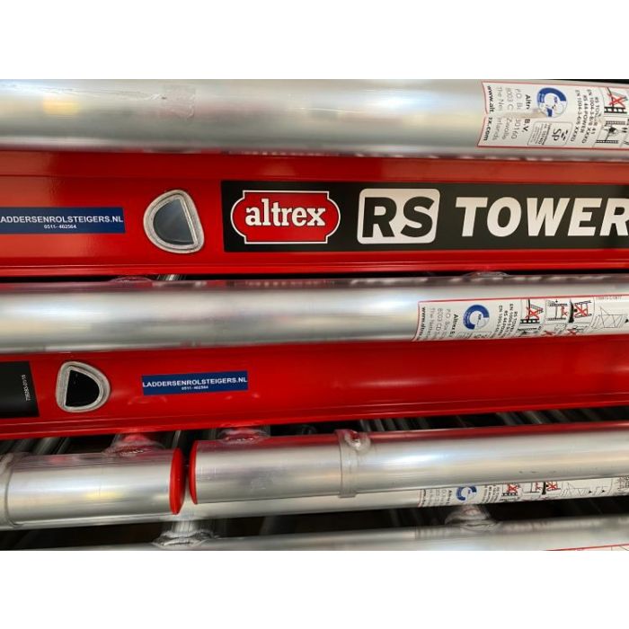 Altrex RS42-TX steiger 1.35 x 2.45 x 10.20WH met Steigerbok