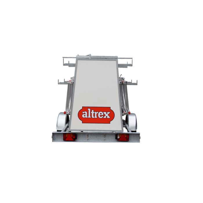 Altrex RS42-TX steiger 1.35 x 2.45 x 12.20WH inclusief Steigeraanhanger DeLuxe