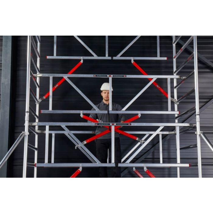 Altrex RS52 135x245 7,2M WH Fiber-Deck® incl. Aanhanger DeLuxe