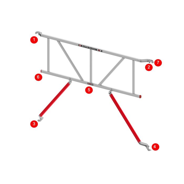 Safe-Quick® 2 Klauw B + klepel