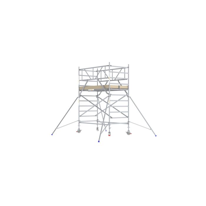 Rolsteiger 135x305 4,2m werkhoogte Dubbele Voorloopleuning CarbonDeck