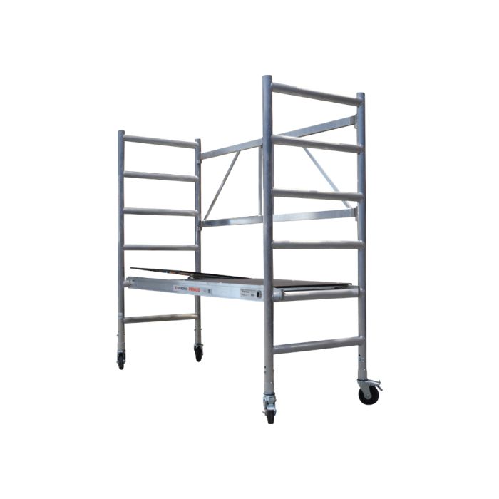 Kamersteiger 3M werkhoogte incl. platform met luik