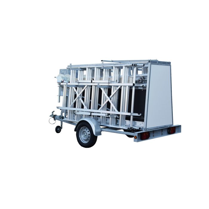 Steigeraanhanger incl. Steiger Voorloopleuning 135x245 6.20WH CarbonDeck
