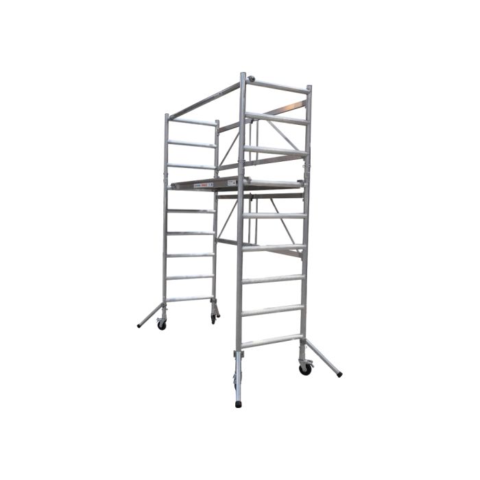 Skyworks kamersteiger 4M WH (met luik) incl. kleine stabs