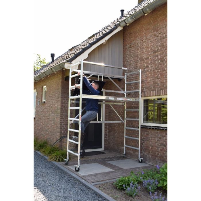 Skyworks kamersteiger werkhoogte 4 meter (met luik)