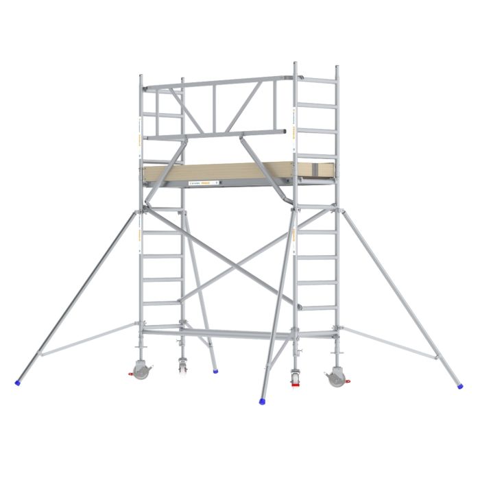 Rolsteiger 75x185 4,2m werkhoogte Carbon-Deck Enkele Voorloopleuning