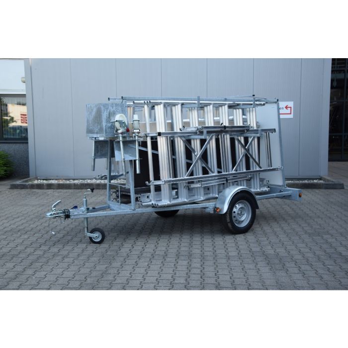 Steigeraanhanger incl. Steiger Enkele Voorloopleuning 135x245 6.20WH CarbonDeck