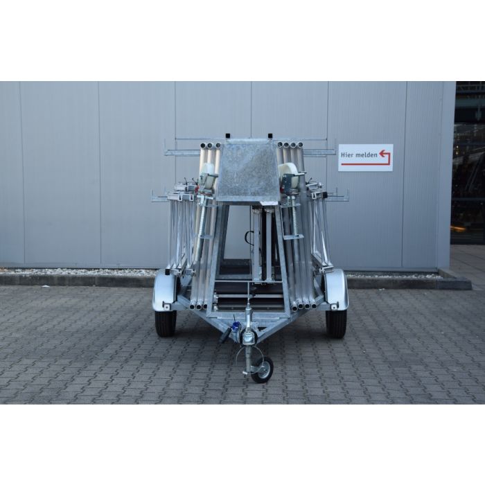 Steigeraanhanger incl. Steiger Enkele Voorloopleuning 135x245 8.20WH CarbonDeck