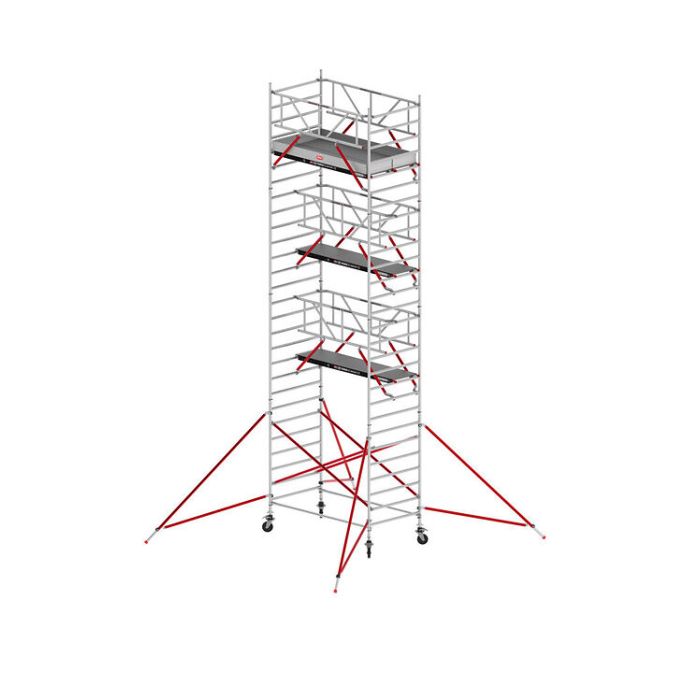 Altrex RS52-TX steiger 1.35 x 3.05 x 9.20WH Fiber-Deck inclusief Steigeraanhanger DeLuxe