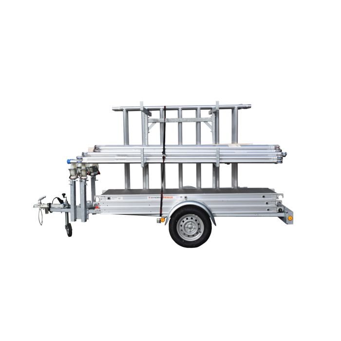 Steigeraanhanger incl. Steiger Basic 135x245 10.20WH