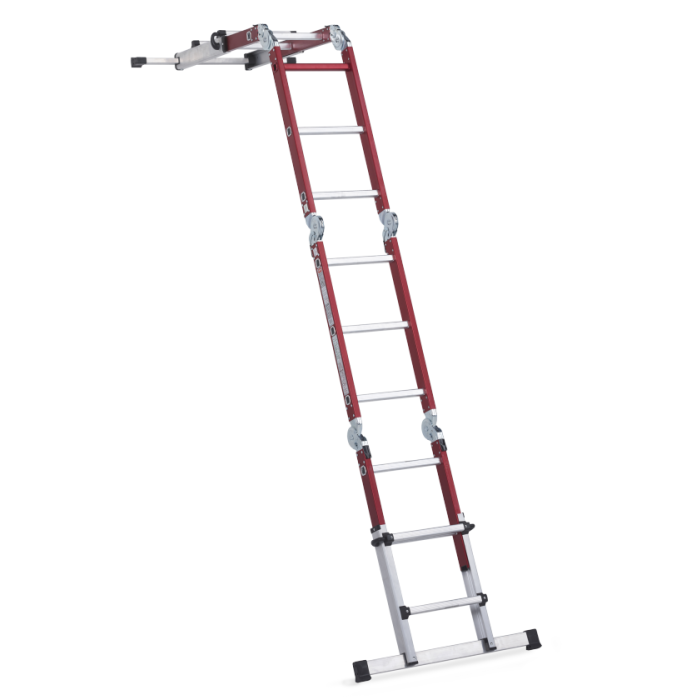 Altrex Varitrex Do It All telescopische vouwladder 4x3 treden