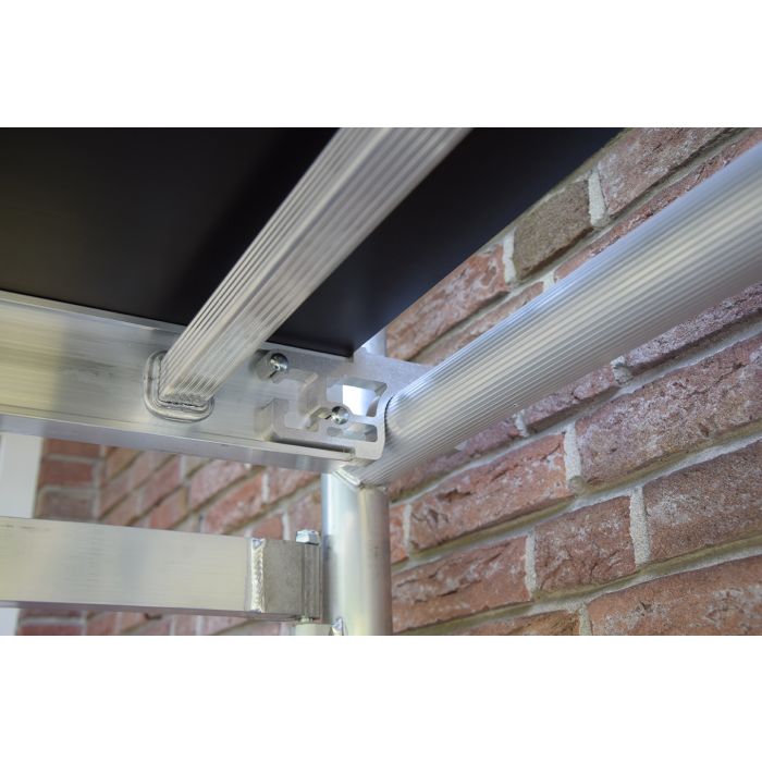 Rolsteiger 90x305 6,2m werkhoogte Carbon-Deck Enkele Voorloopleuning