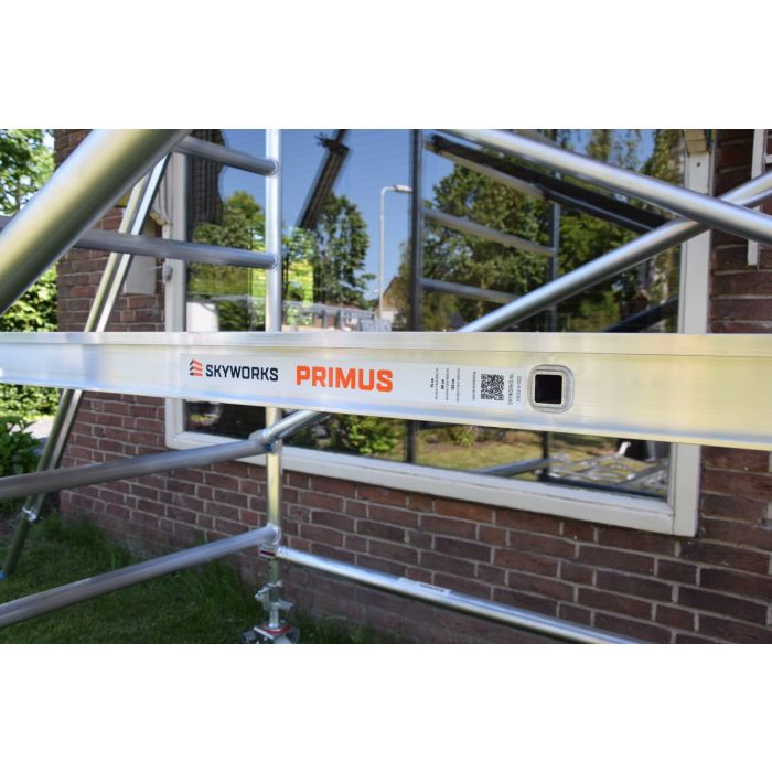 Rolsteiger 135x185 6,2m werkhoogte Dubbele Voorloopleuning