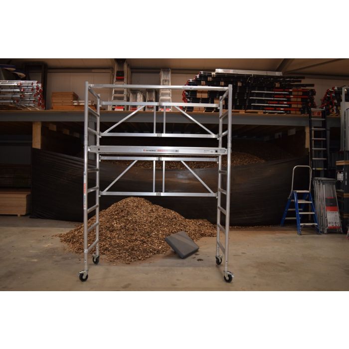 Skyworks kamersteiger werkhoogte 4 meter (met luik)