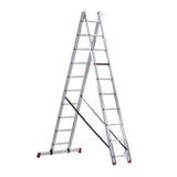 Altrex All Round dubbele ladder ongecoat 2x10 treden