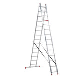 Altrex All Round dubbele ladder ongecoat 2x14 treden