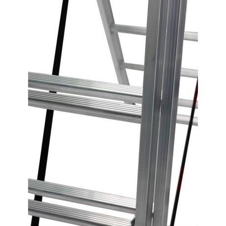 Altrex All Round driedubbele ladder ongecoat 3x7 treden