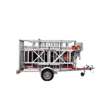 Altrex RS42-TX steiger 1.35 x 2.45 x 11.20WH inclusief Steigeraanhanger DeLuxe
