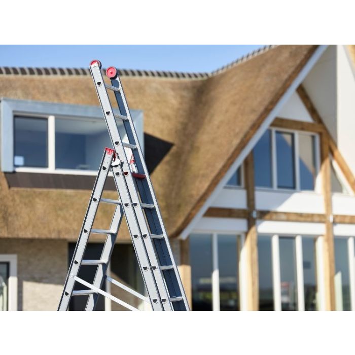 Altrex Atlantis driedubbele ladder gecoat 3x12 treden