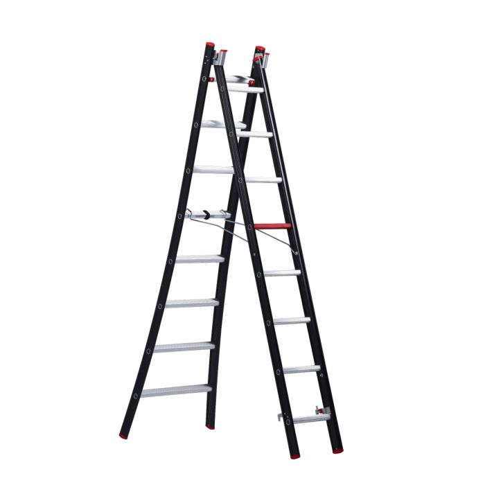 Altrex Nevada reformladder tweedelig 2x8 treden